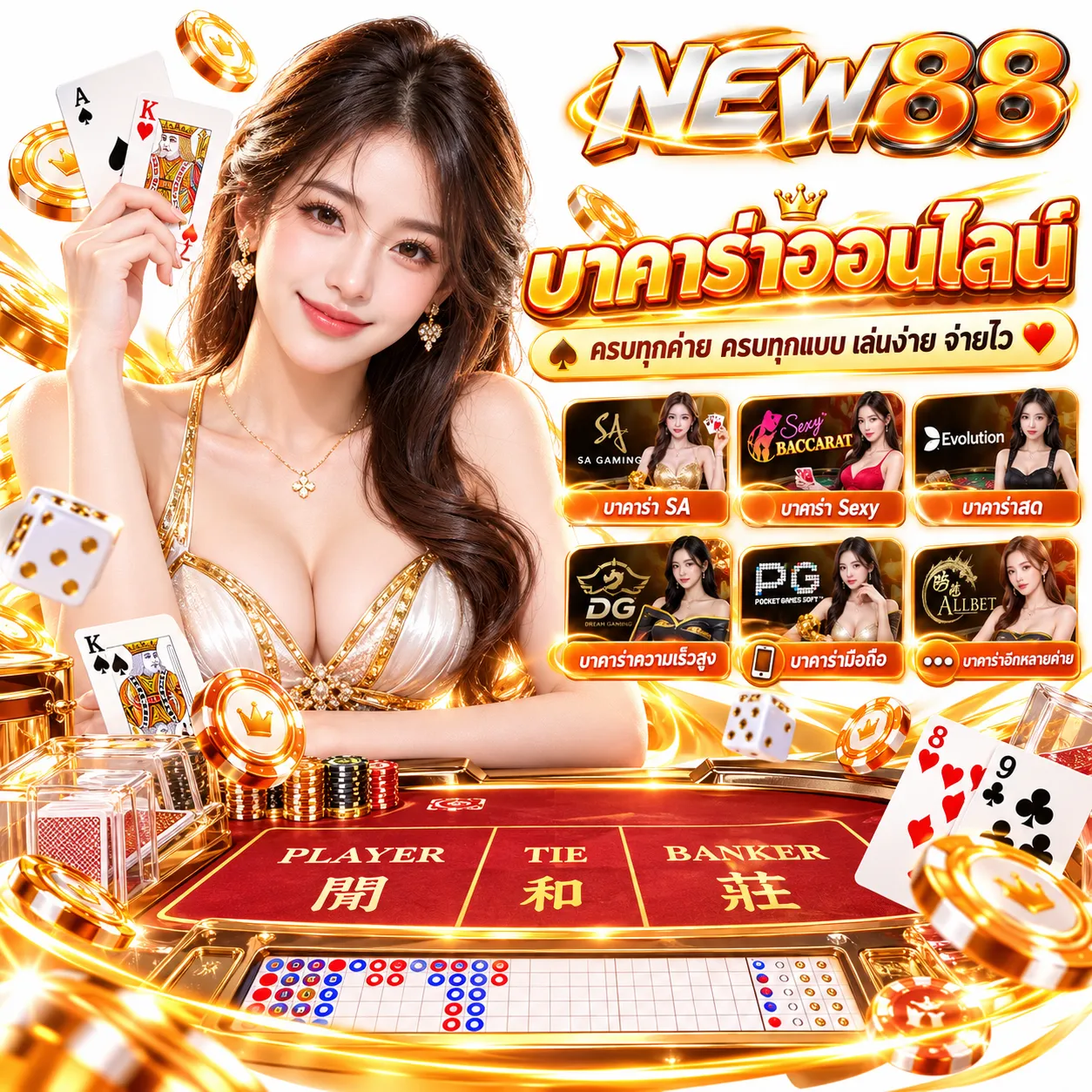 NEW88 - บาคาร่า